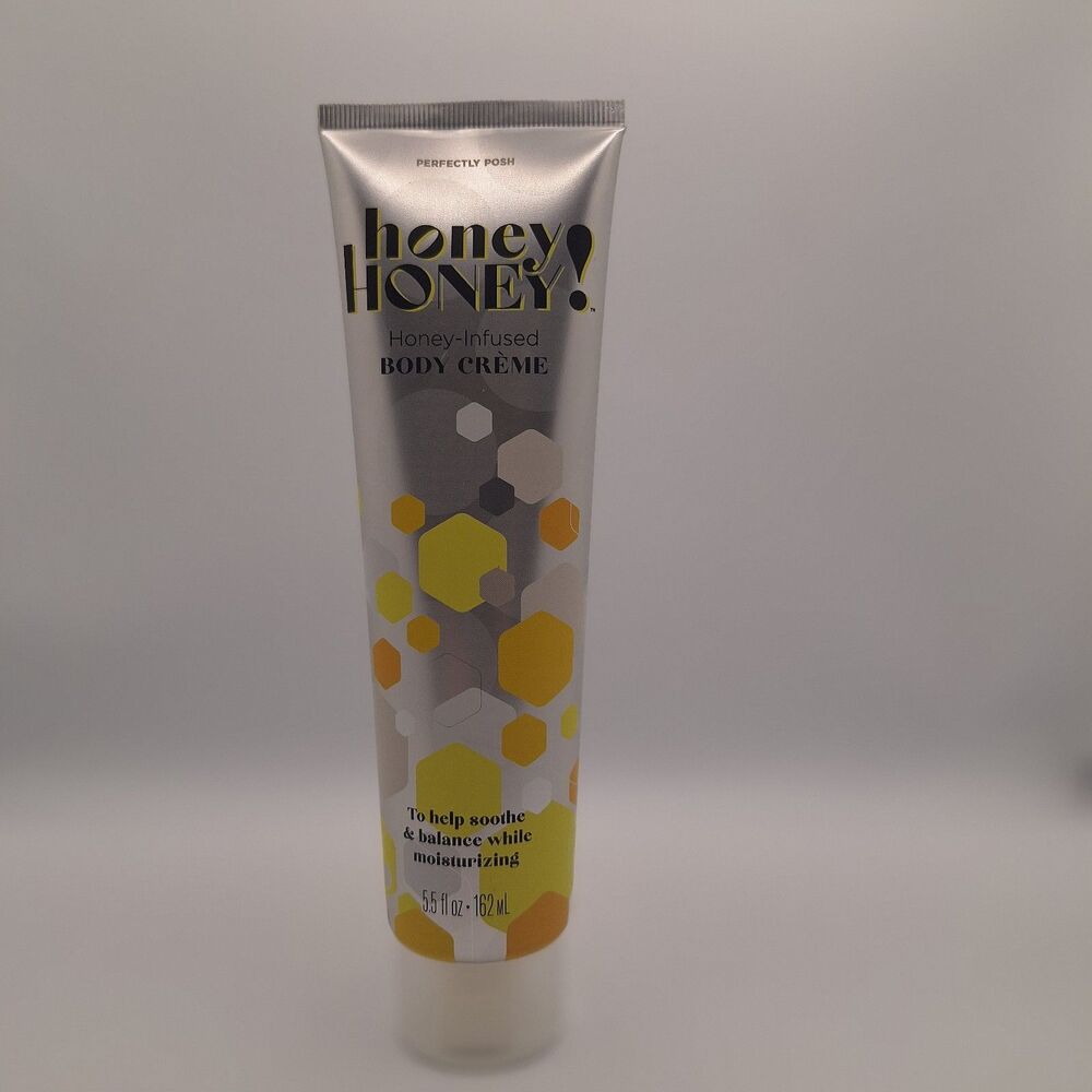 Perfectly Posh Honey Honey Body Crème 5.5 oz New